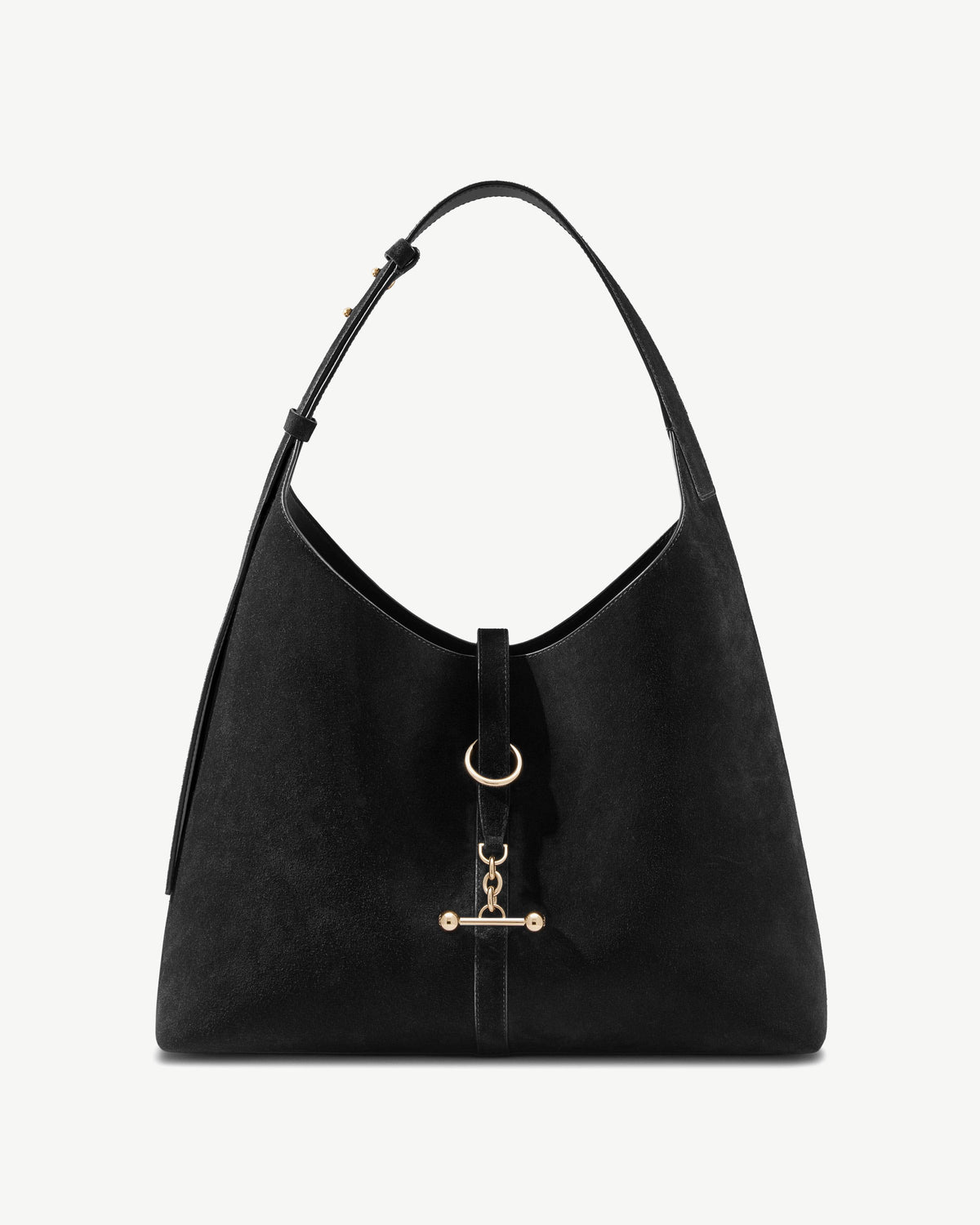 Kite Hobo Maxi - Black Suede - View 2