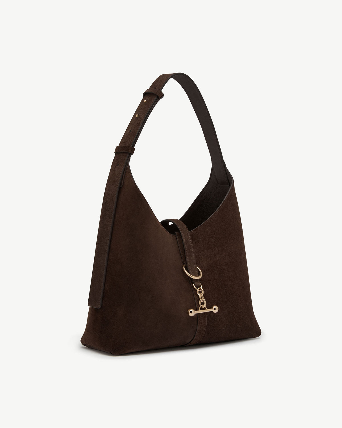 Kite Hobo - Chocolate Suede - View 3