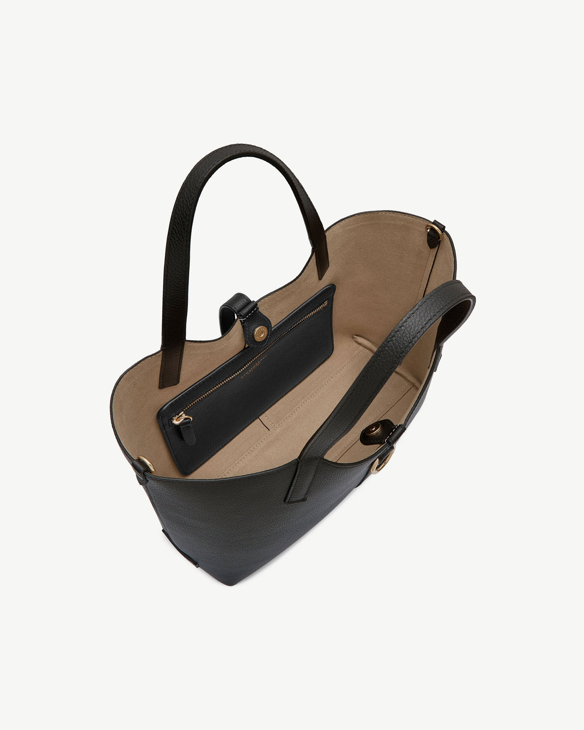 Kite Tote Midi - Black - View 5