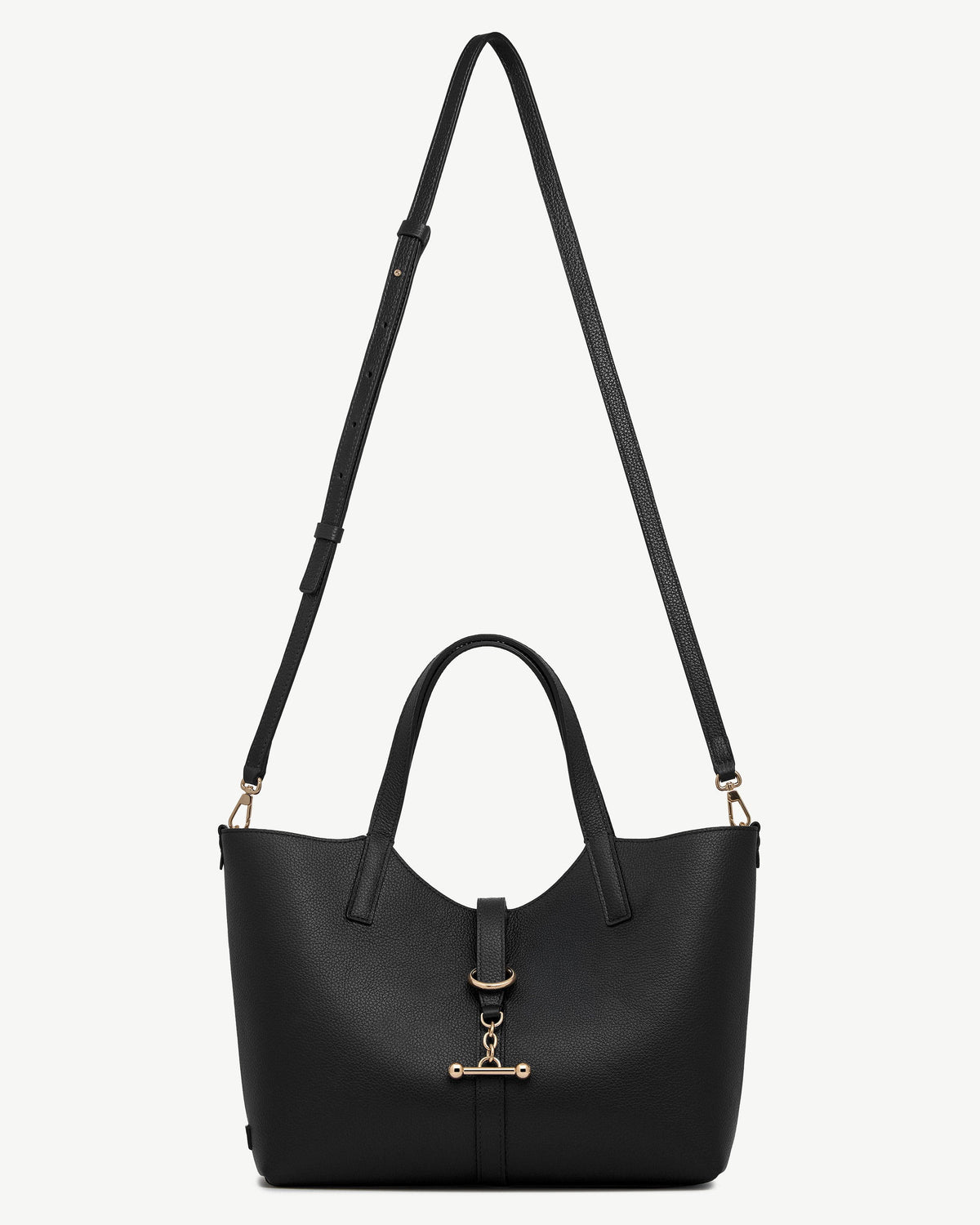 Kite Tote Midi - Black - View 8