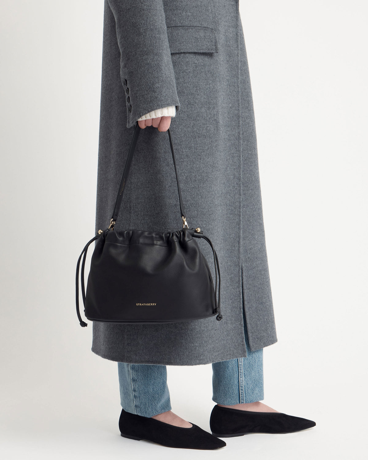 Charlotte Midi Drawstring - Black - View 12