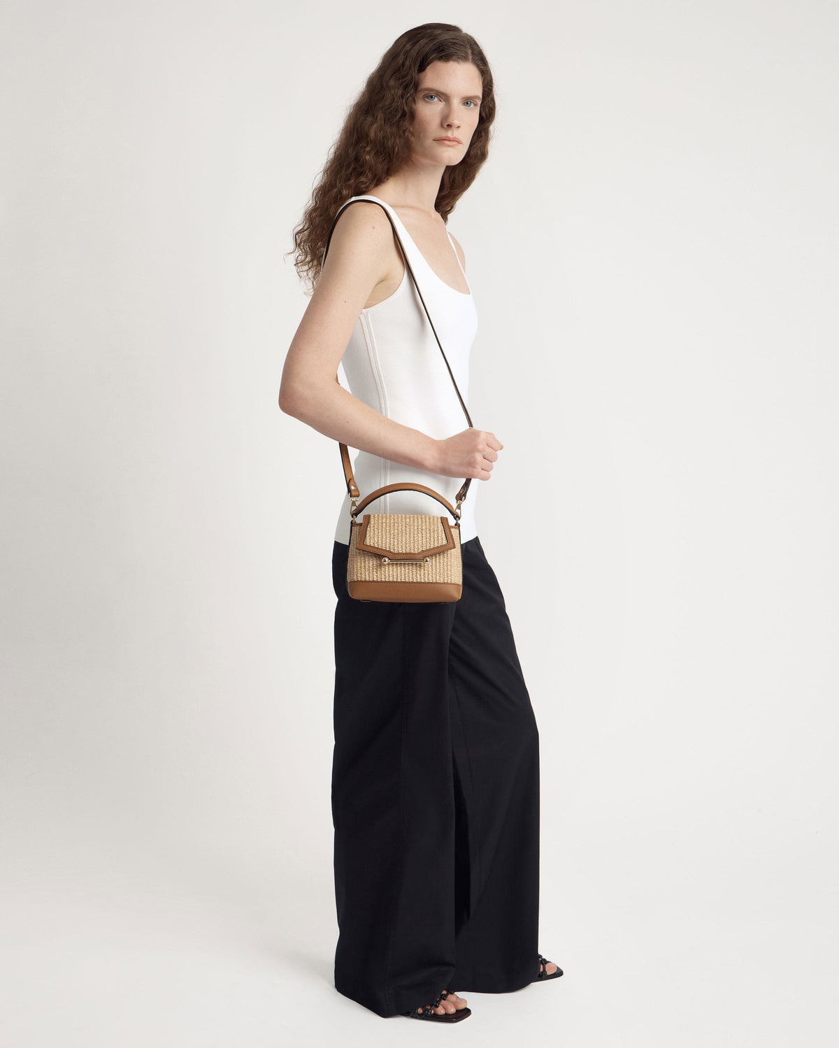 Mosaic Nano - Tan/Natural Raffia - View 8