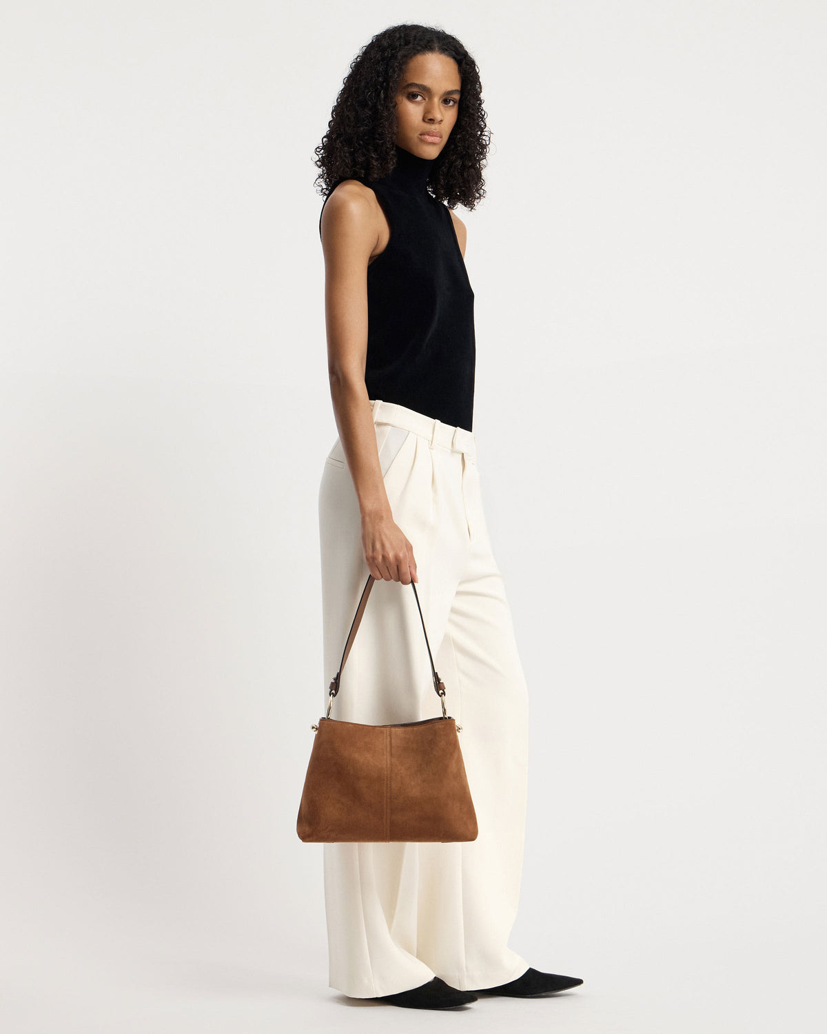 Lana Hobo - Tan Suede - View 8