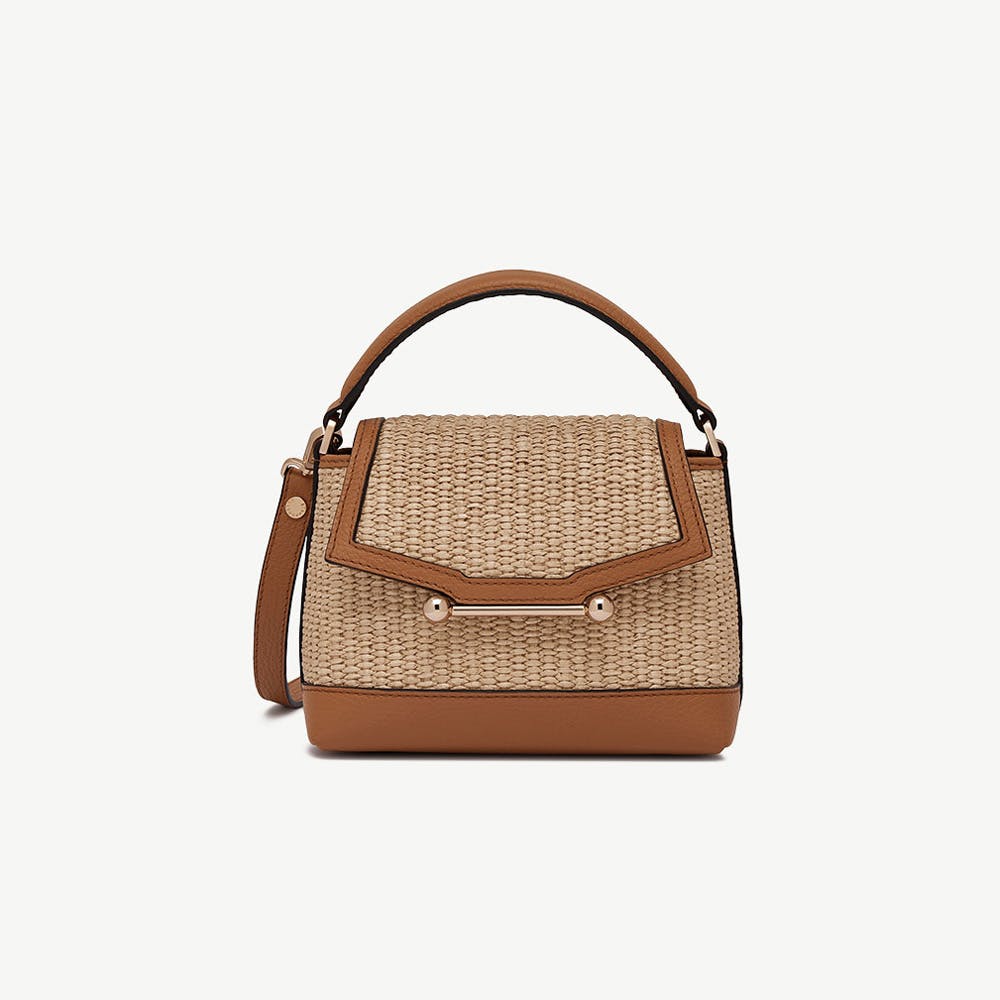 Mosaic Nano - Tan/Natural Raffia - View 1