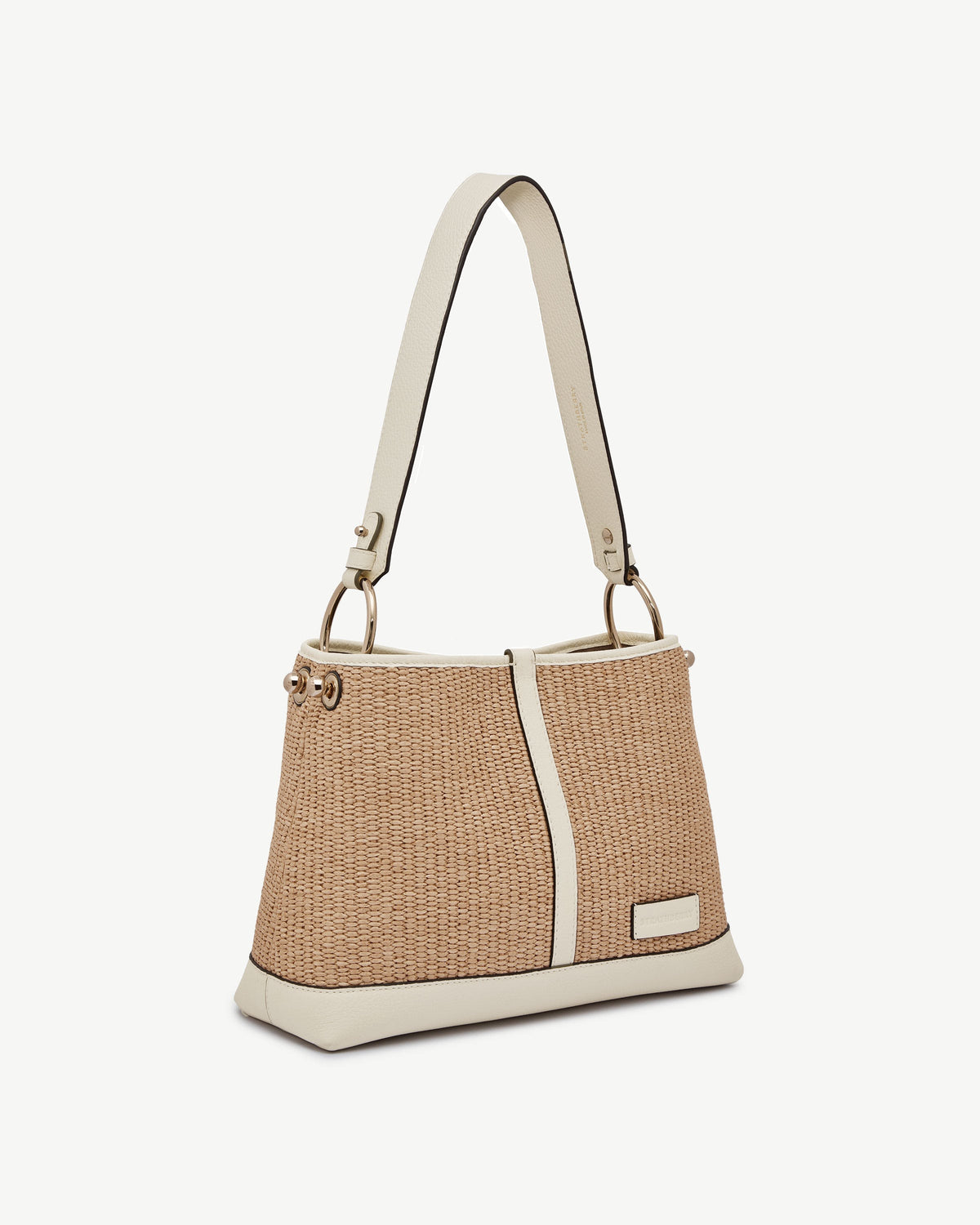 Lana Hobo - Vanilla/Natural Raffia - View 3