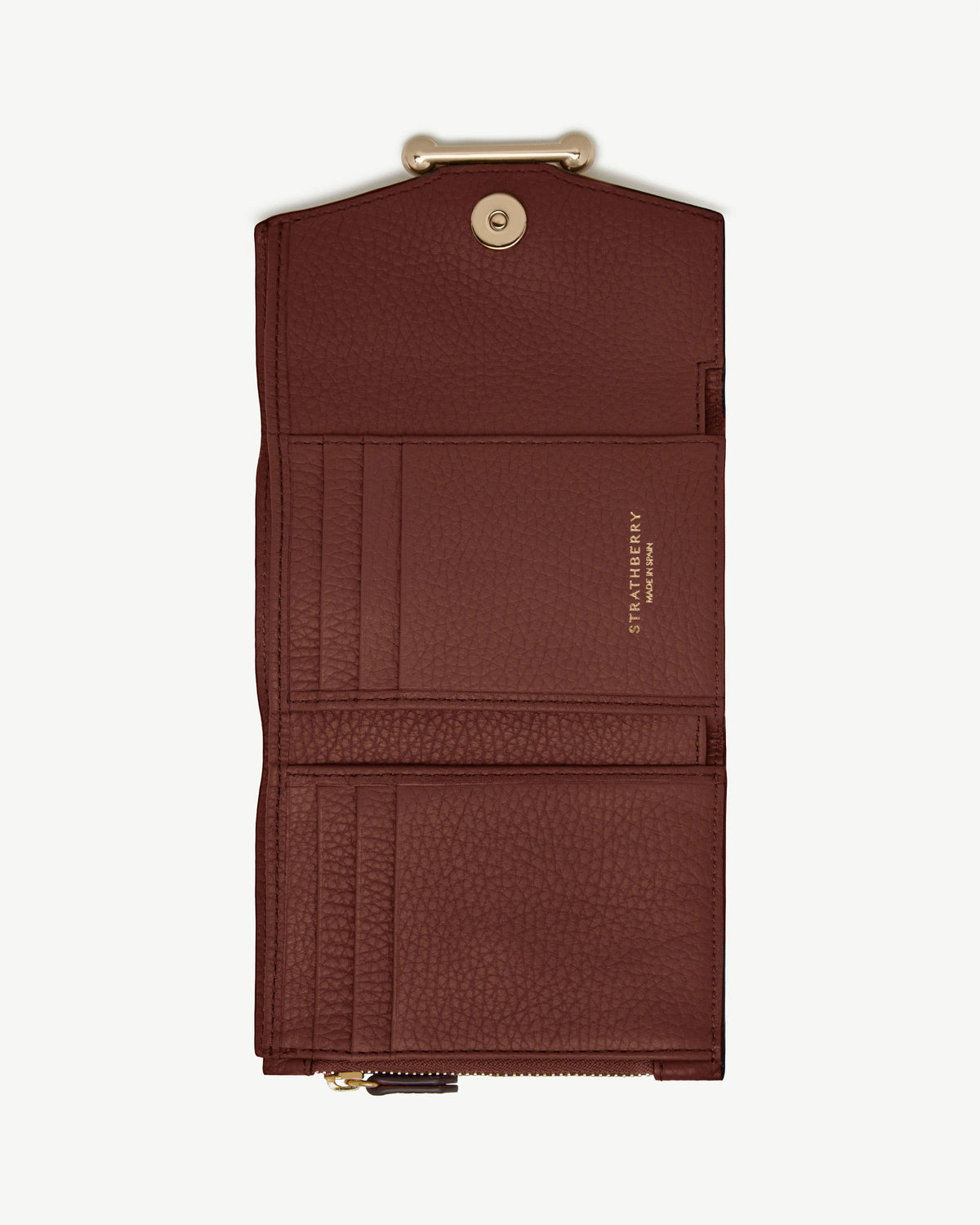 Mosaic Trifold Wallet - Walnut - View 6