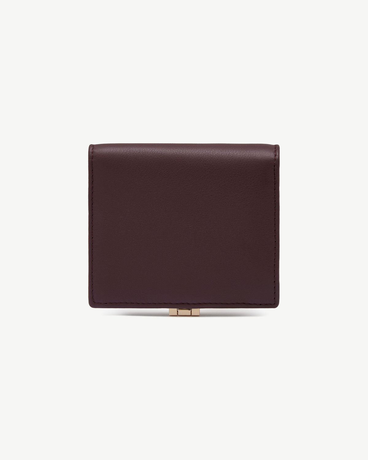 Melville Street Wallet - Burgundy/Walnut - View 4