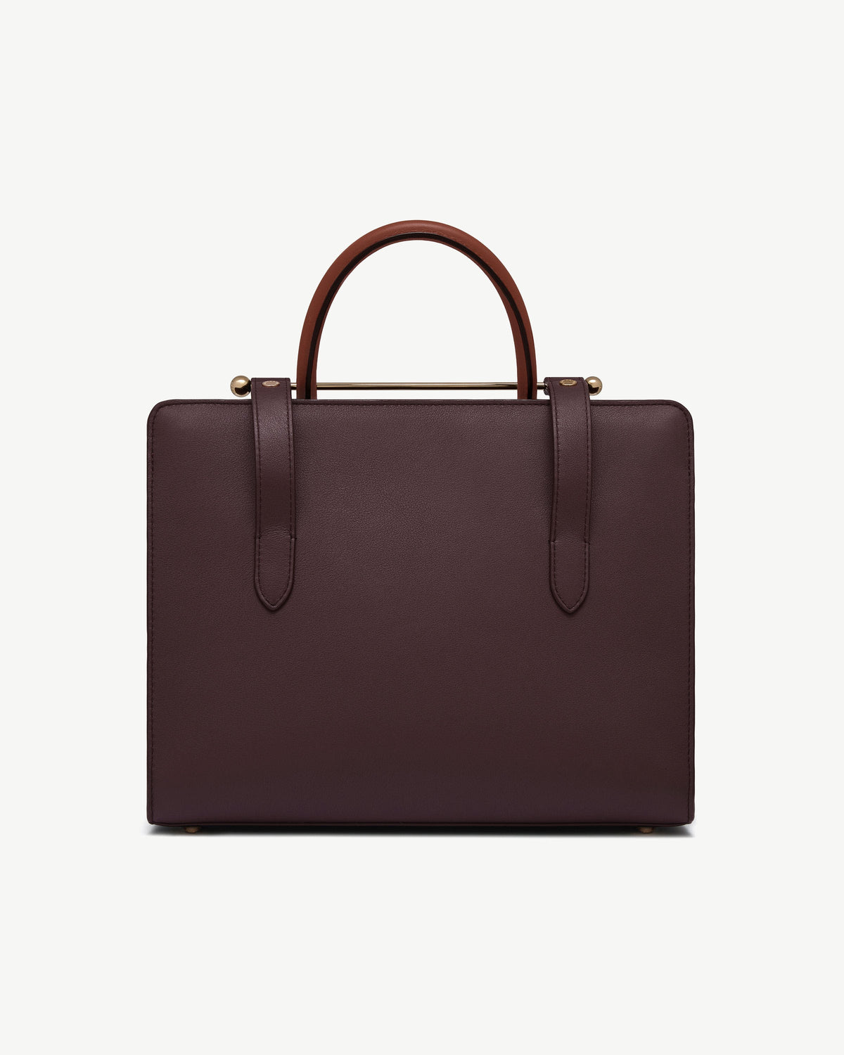 Midi Tote - Burgundy/Walnut/Chestnut - View 4