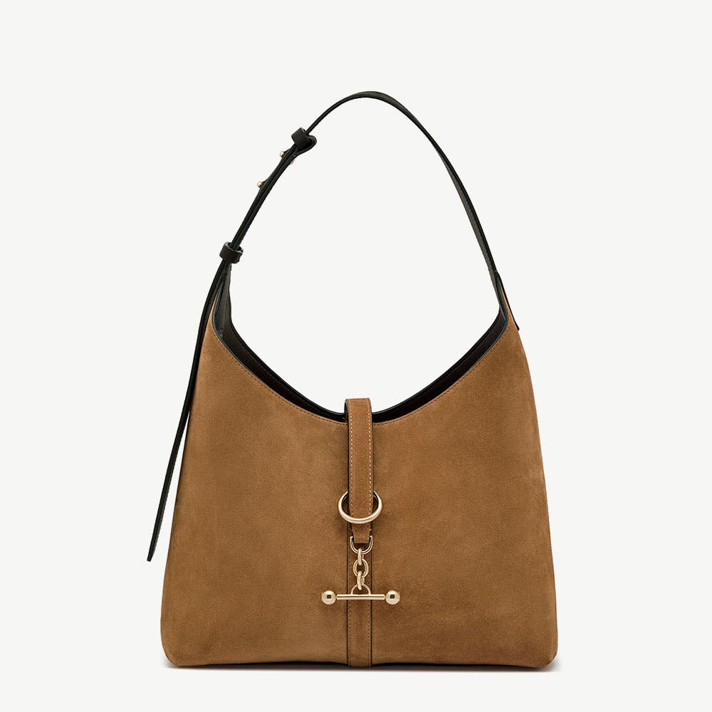 Kite Hobo - Toffee Suede/Espresso - View 1