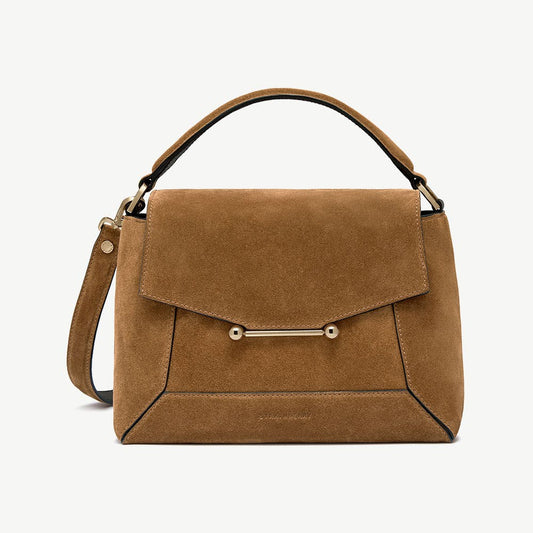 Mosaic Bag - Toffee Suede/Espresso - View 1