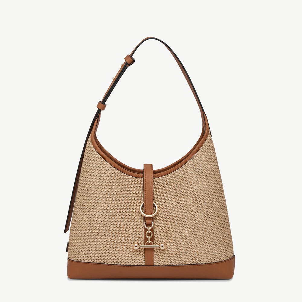 Kite Hobo - Tan/Natural Raffia - View 1