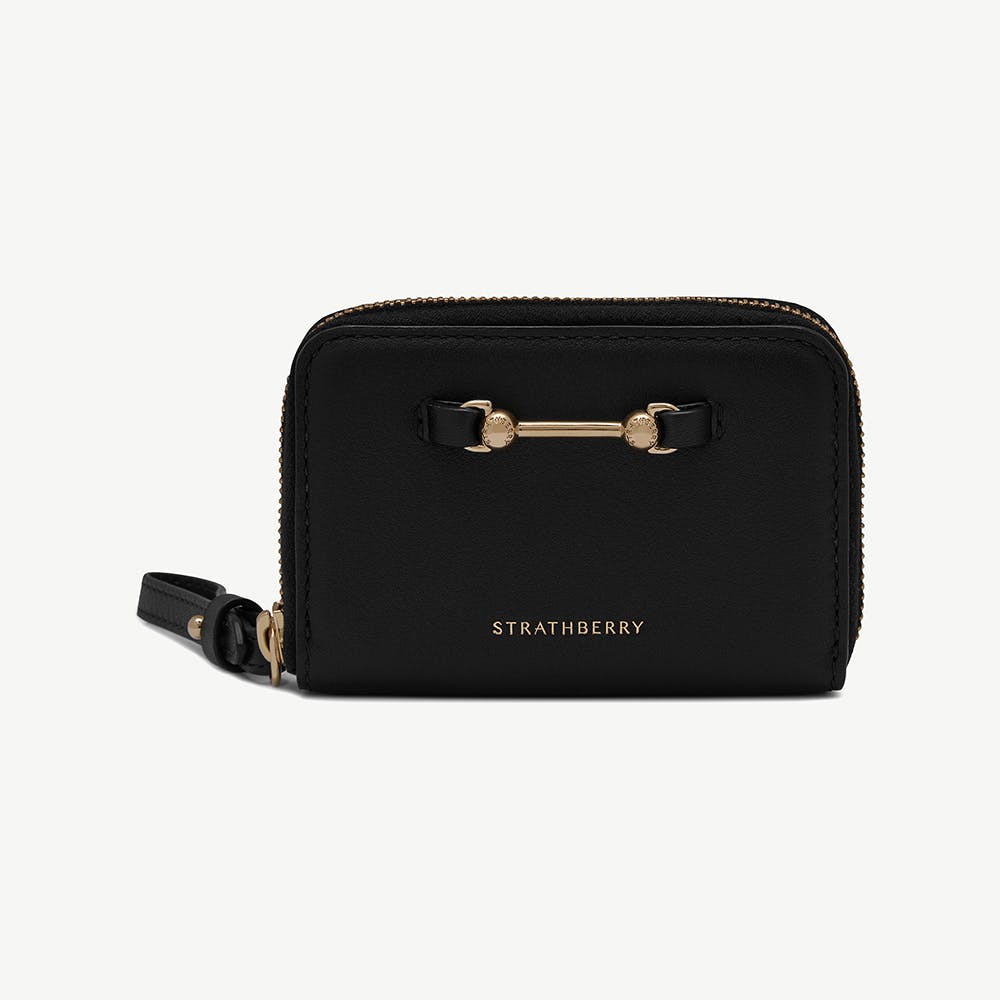 Corda Zip Around Wallet - Black - View 1