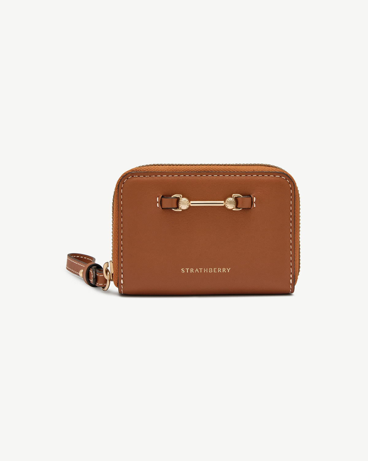 Corda Zip Around Wallet - Chestnut - View 2