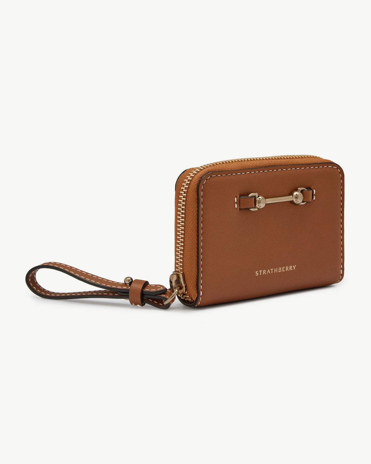 Corda Zip Around Wallet - Chestnut - View 3