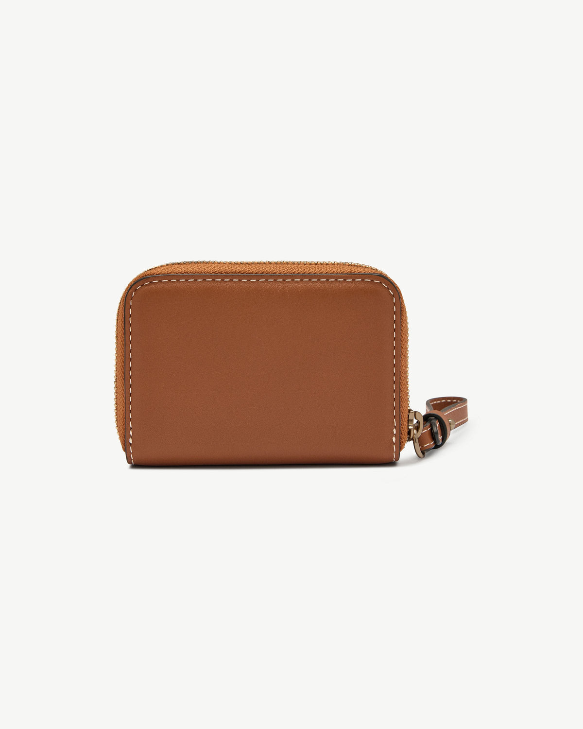 Corda Zip Around Wallet - Chestnut - View 4