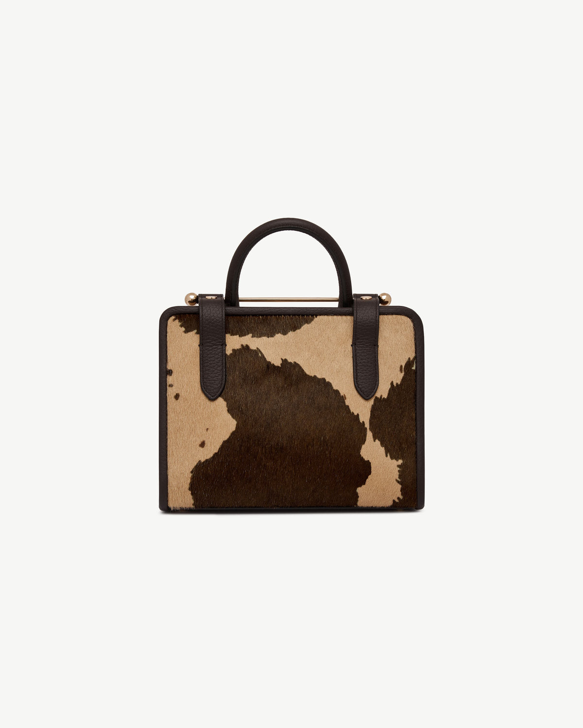 Mini Tote - Sand/Espresso Spot Print - View 4