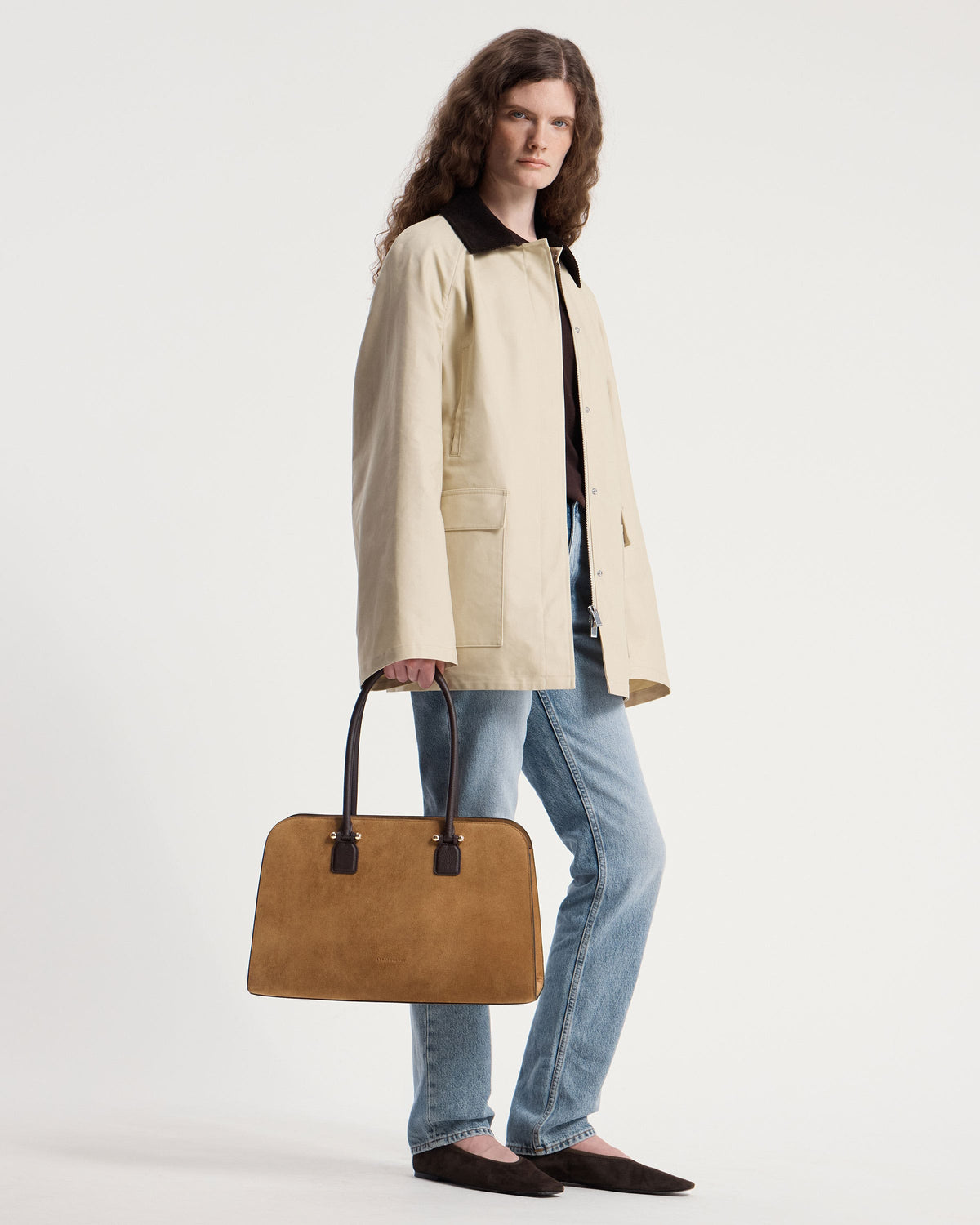 Georgia Maxi - Toffee Suede/Espresso - View 7