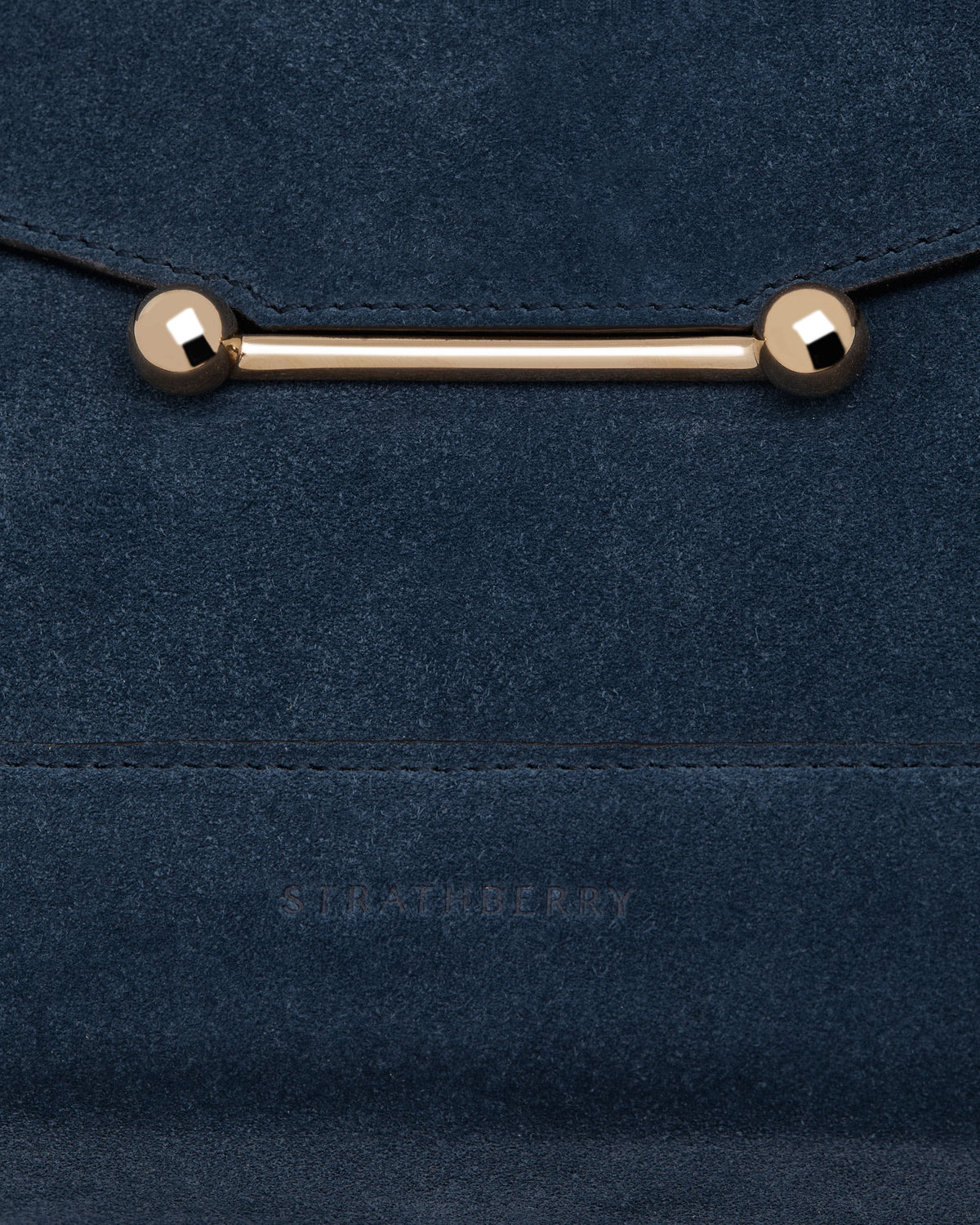 Mosaic Bag - Loch Blue Suede - View 6