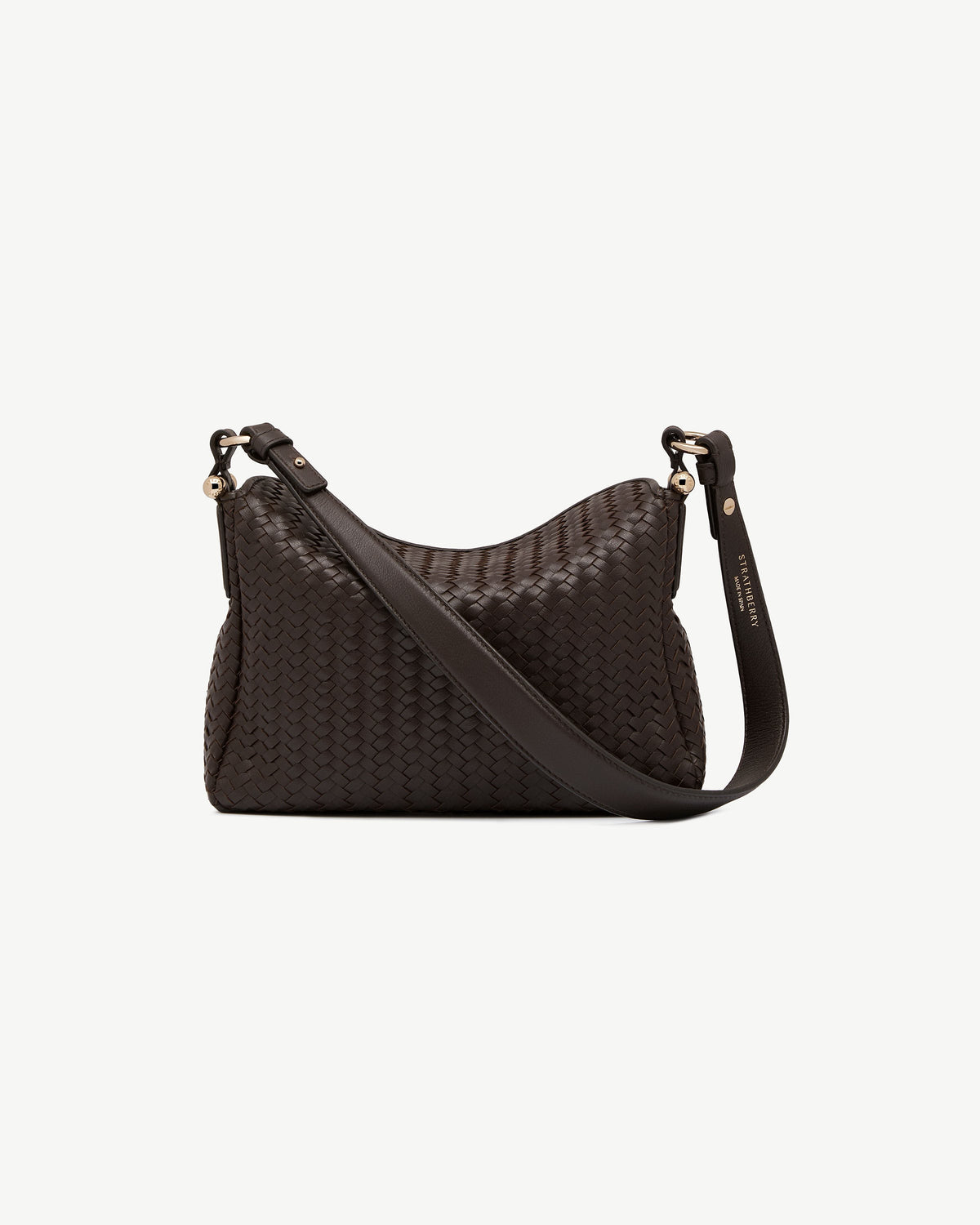 Sway - Chocolate Woven Leather - View 4
