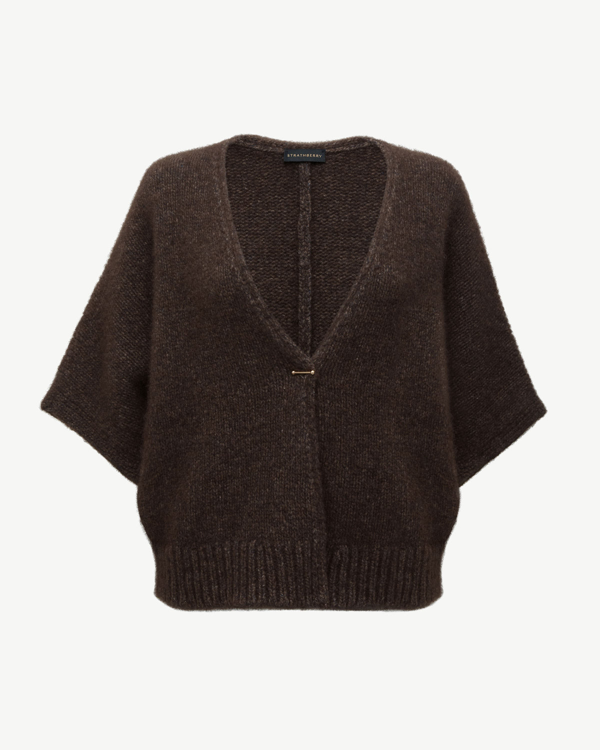 Portobello Cardigan - Espresso - View 4