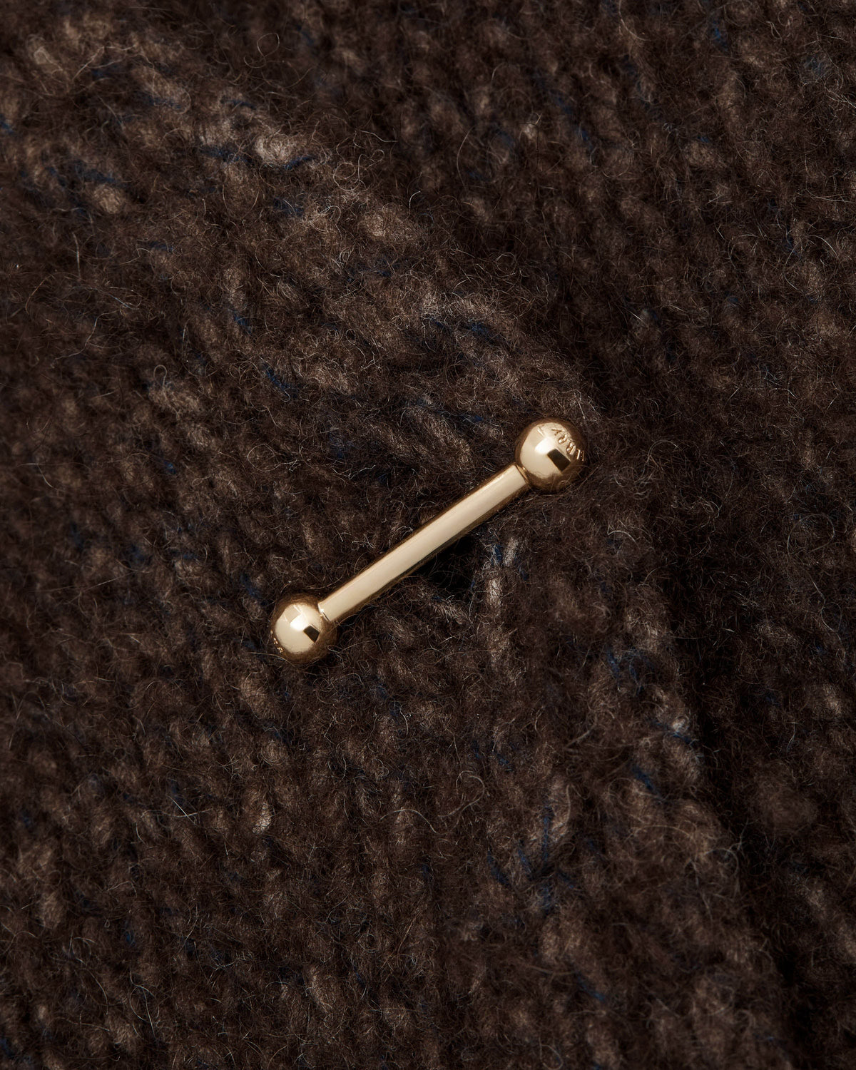 Portobello Cardigan - Espresso - View 5