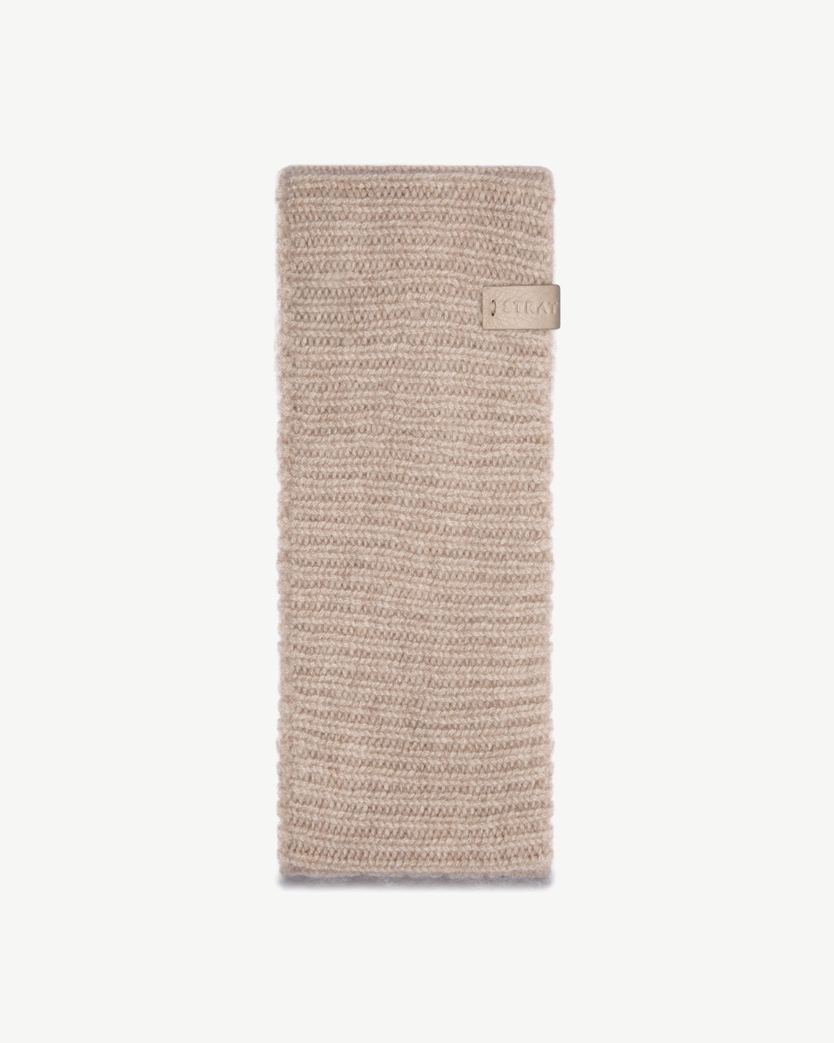 Westray Ribbed Cashmere Headband - Oat - View 3