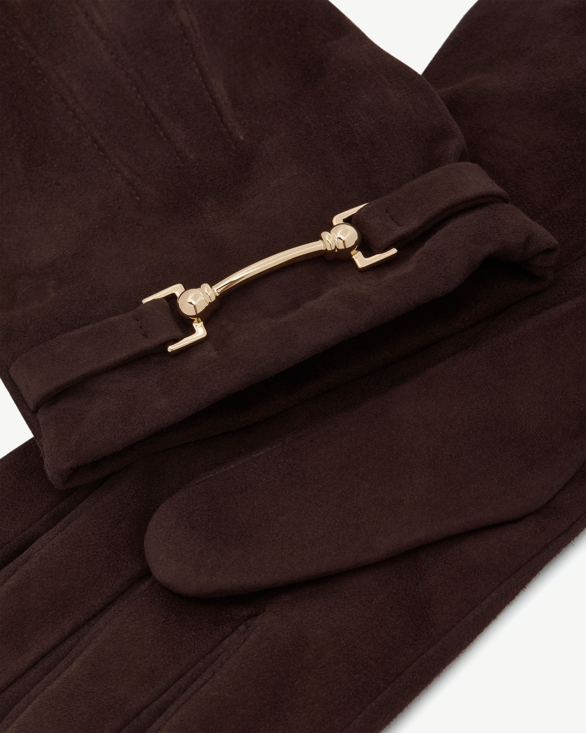 Stockbridge Gloves - Chocolate Suede - View 3