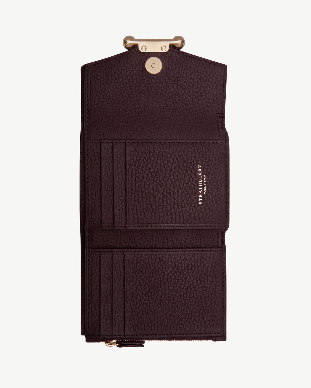 Mosaic Trifold Wallet - Burgundy - View 6