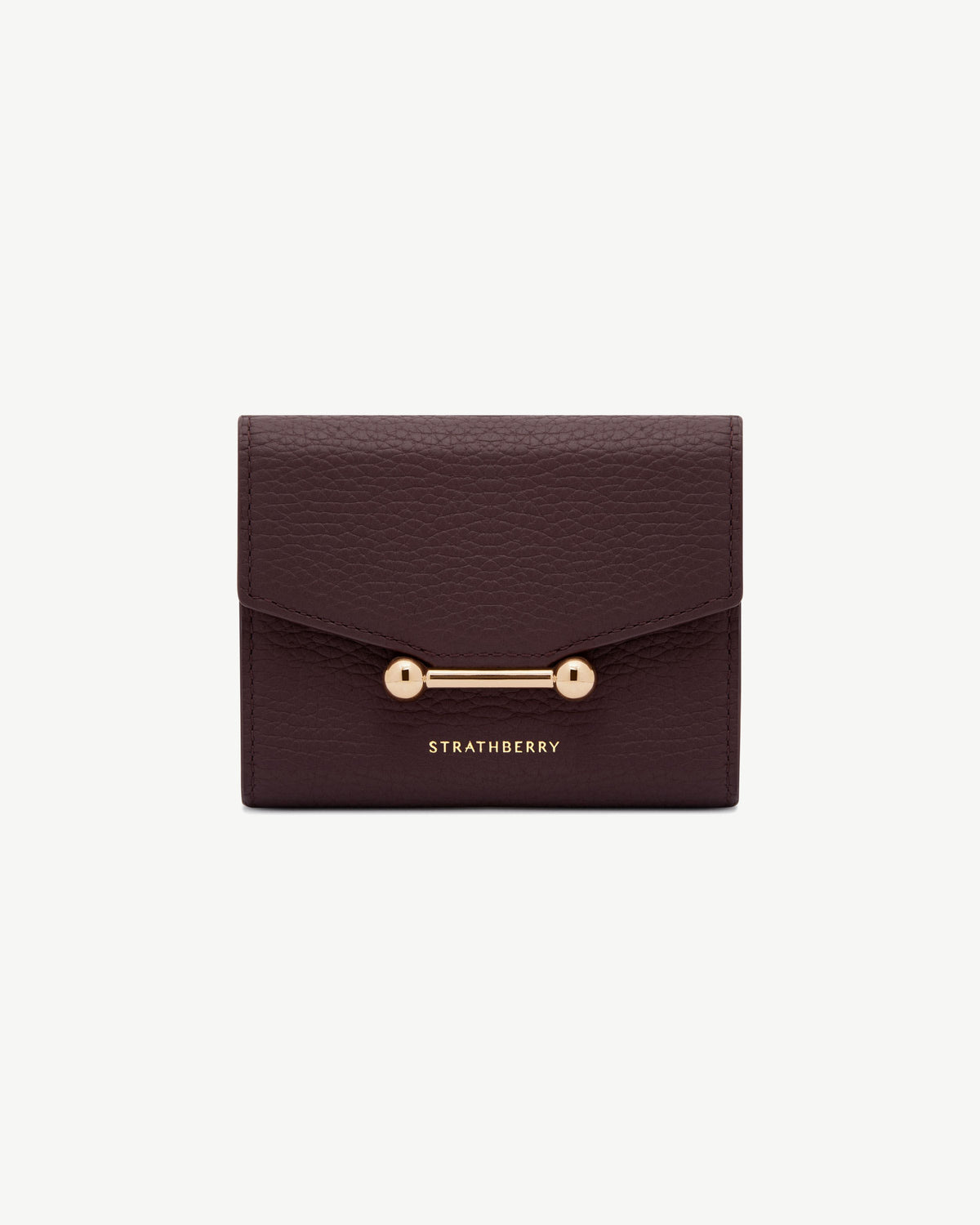 Mosaic Trifold Wallet - Burgundy - View 2