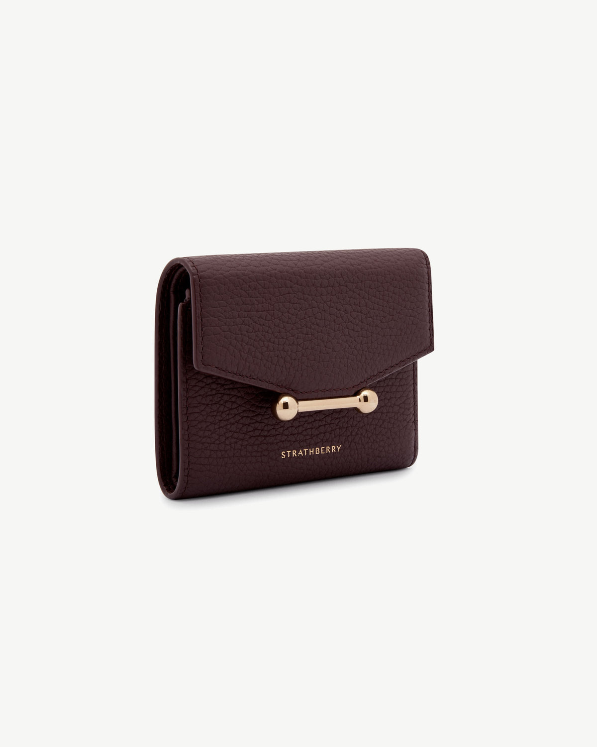 Mosaic Trifold Wallet - Burgundy - View 3