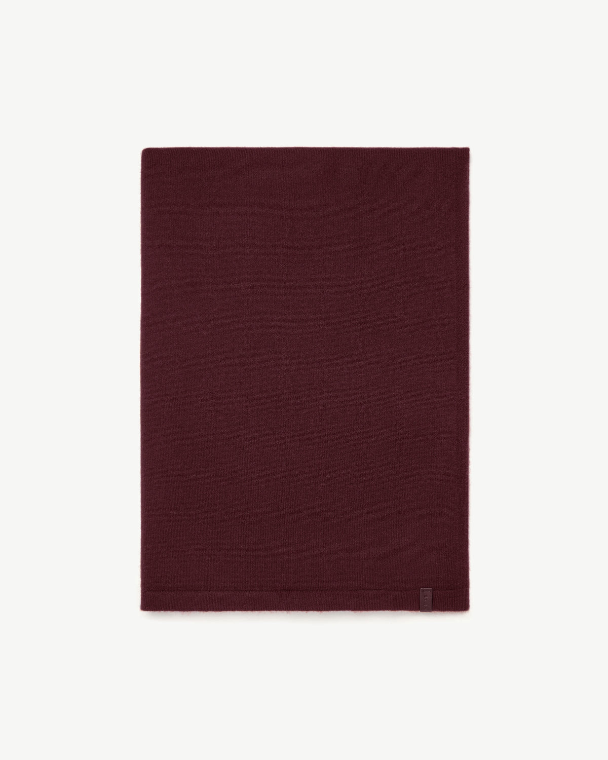 Westray Cashmere Travel Wrap - Burgundy - View 3