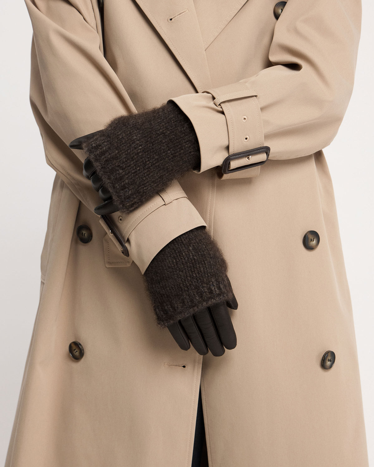 Portobello Gloves - Espresso - View 7