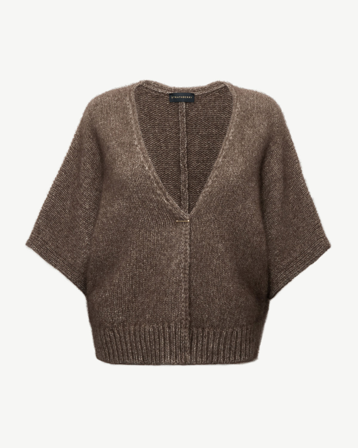 Portobello Cardigan - Pebble - View 5