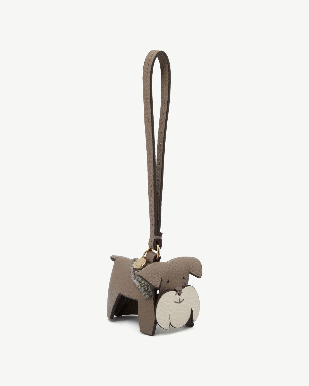 Bag Charm - Strathberry Tartan Dog - View 3
