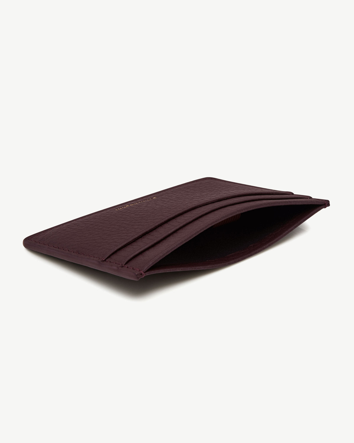 3 Slot Cardholder - Burgundy - View 4