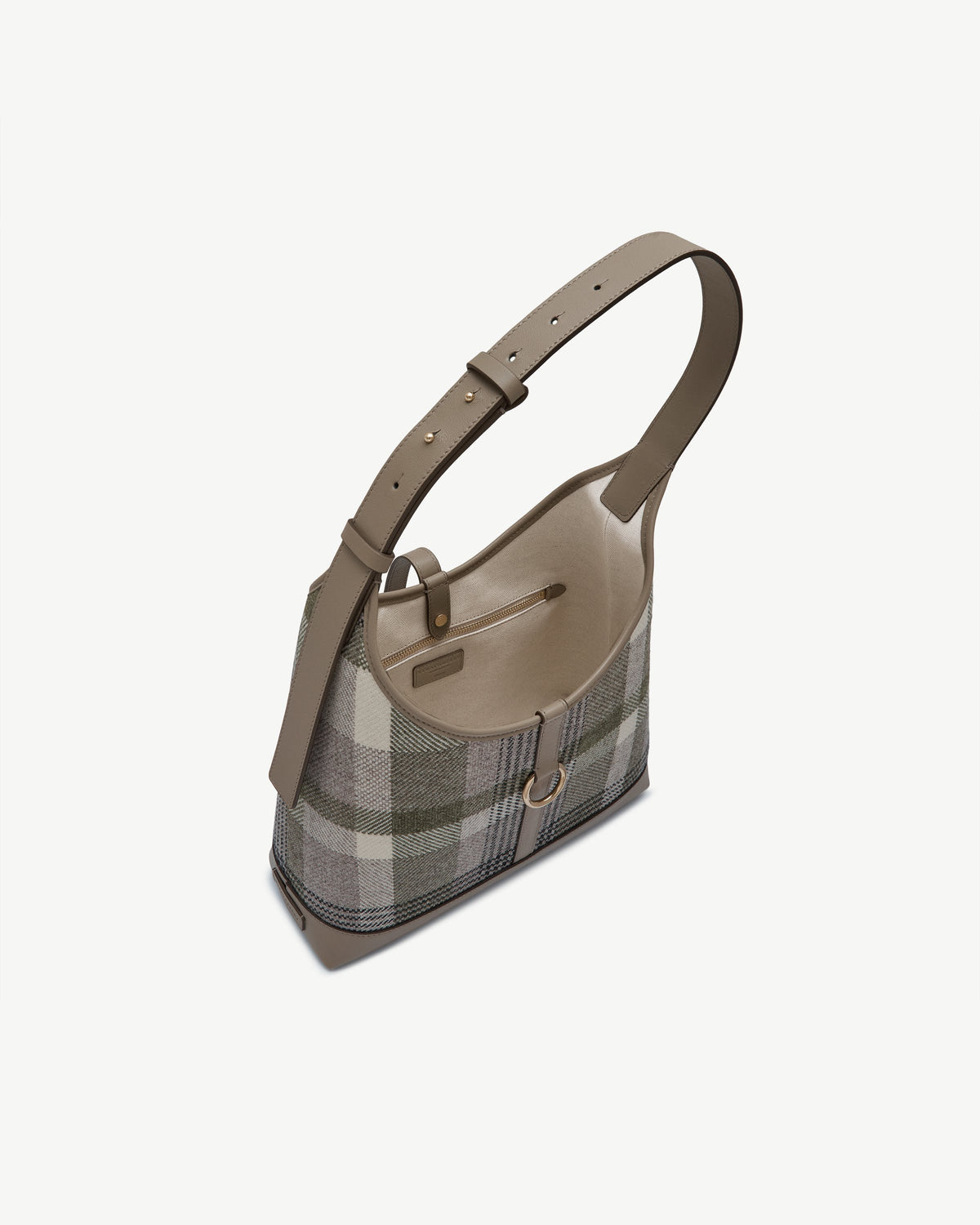 Kite Hobo - Strathberry Tartan Taupe - View 5