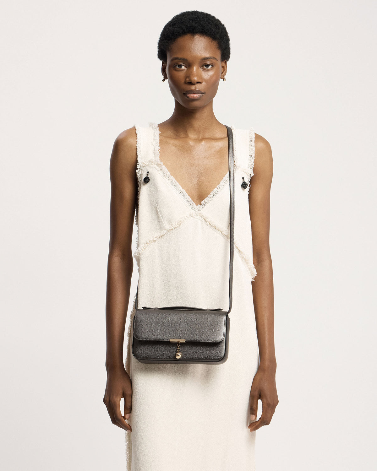 Nocturn Clutch - Metallic Anthracite Caviar - image 21
