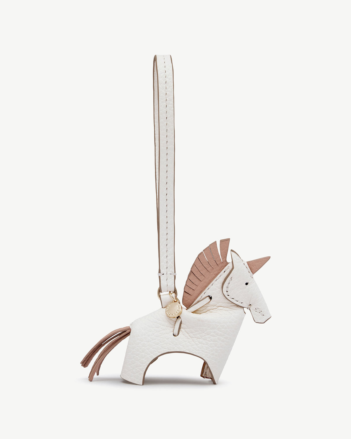 Bag Charm - White/Peony Unicorn - image 7
