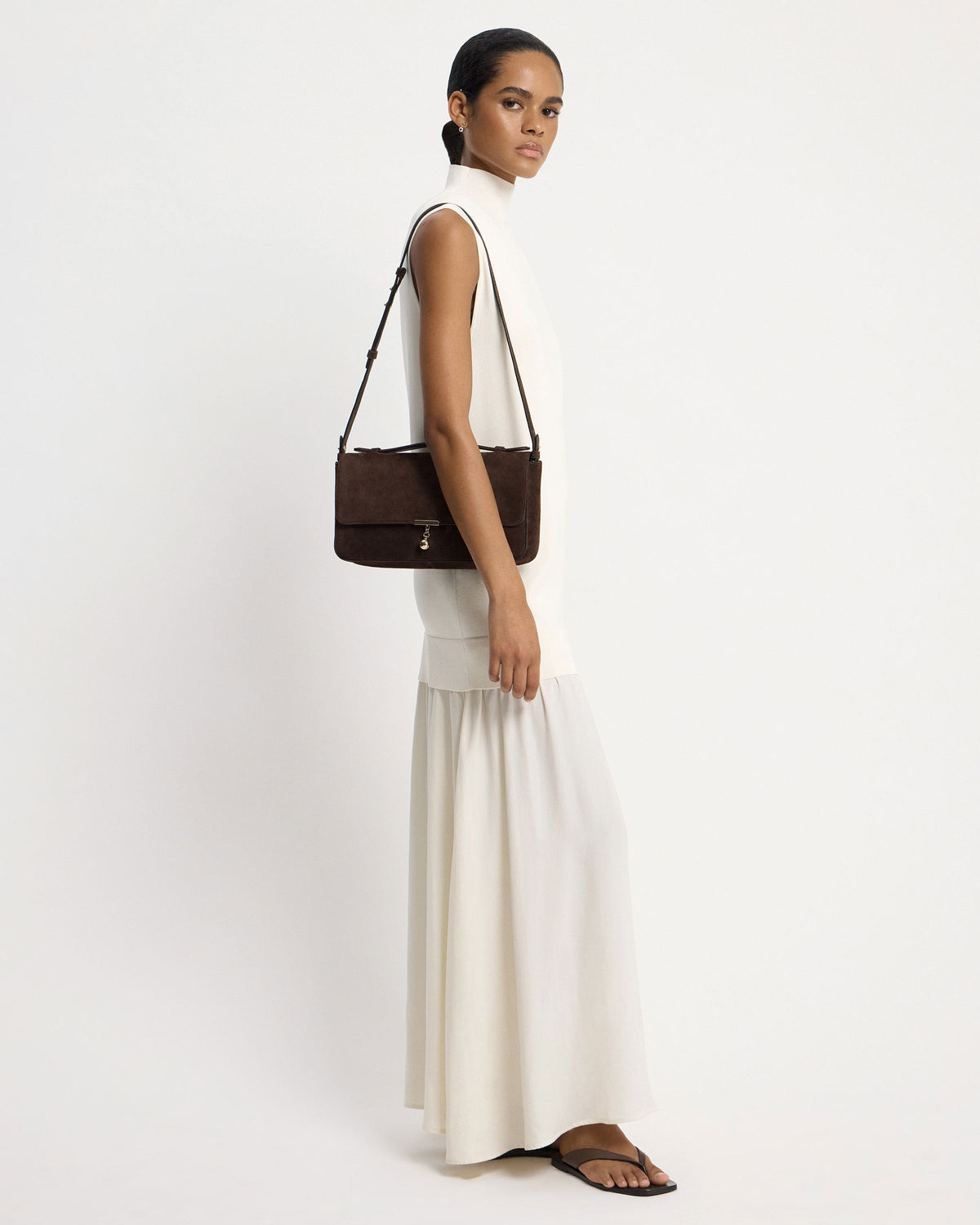 Nocturn Midi - Espresso Suede - image 22